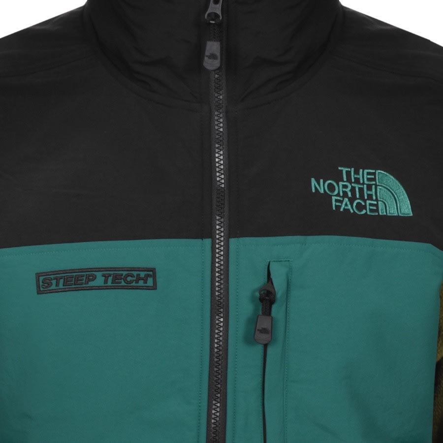 Alternative Image for ProductThe North Face Steep Tech Half Zip Fleece Green3